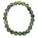 African turquoise bead bracelet 8mm