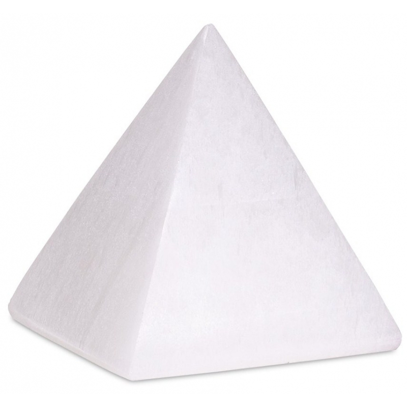 Selenite Pyramid (10cm)