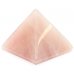 Pyramide de quartz rose (4cm)