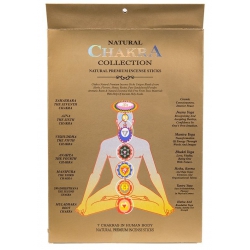 7 chakra natural collection incense