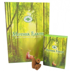 12 packs Mother Earth backflow incense cones (Green Tree)