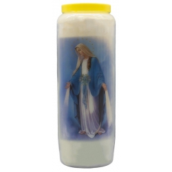 Novena candle Mary, Immaculate Conception