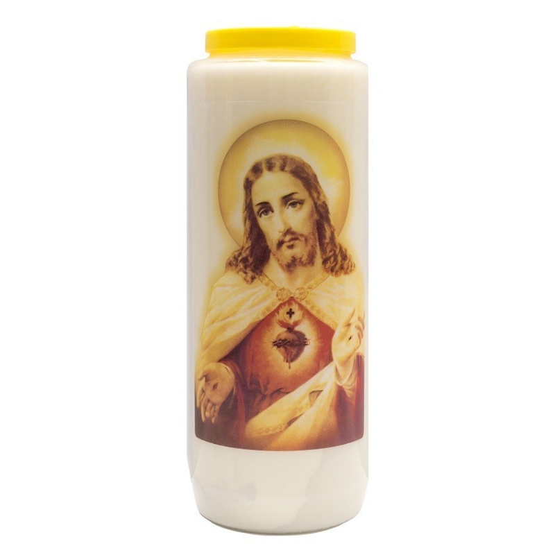 Novena candle Sacred Heart of Jesus