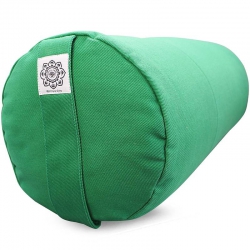 Bolster canvas solid green
