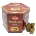 Sandalwood backflow incense cones (HEM)