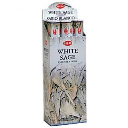 6 packs of White sage incense (him)