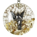 Pendentif en orgonite, archange Uriel