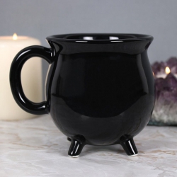 Mug chaudron de sorcière (noir)