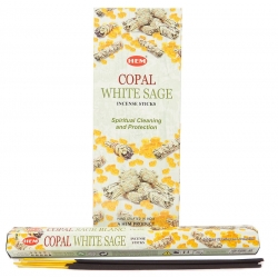6 pakjes Copal White Sage wierook (HEM)