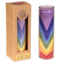 Bougie parfumée Rainbow Valley en verre (100 heures)