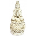 Wierookbrander Kwan Yin (wit)