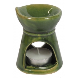 Aroma burner green with heart