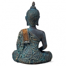 Buddha in Meditation antique look Thailand