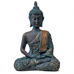 Buddha in Meditation antique look Thailand