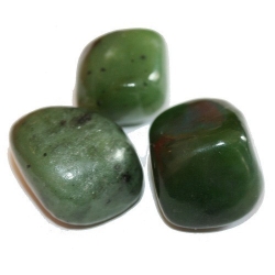 Jade tumbled stone 15-20mm