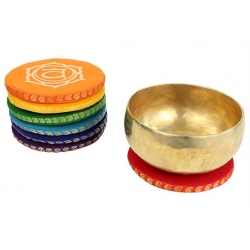 Coussins Bol chantant 7 Chakras (14,5 cm)