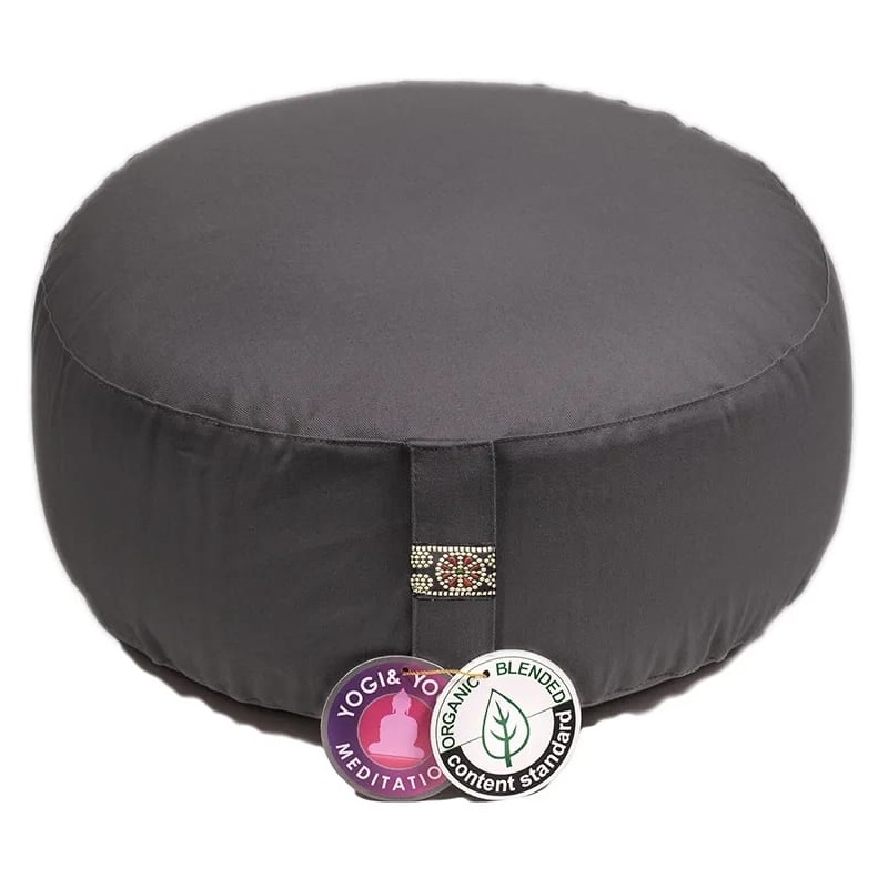 Coussin de méditation anthracite (8032)