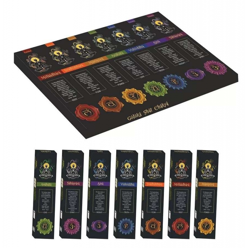 Encens Goloka 7 Chakras collection