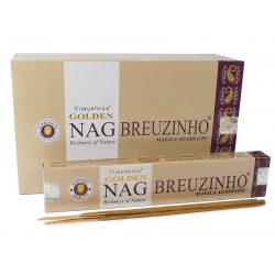 Golden Nag Breuzinho incense (12 packs)