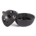 Kegel Weihrauchbrenner Keramik (schwarz)
