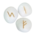 Runenstenen van Witte Onyx