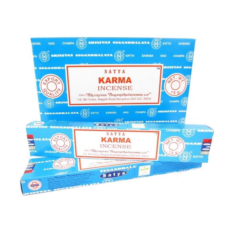 12 packs of Karma incense (Satya)