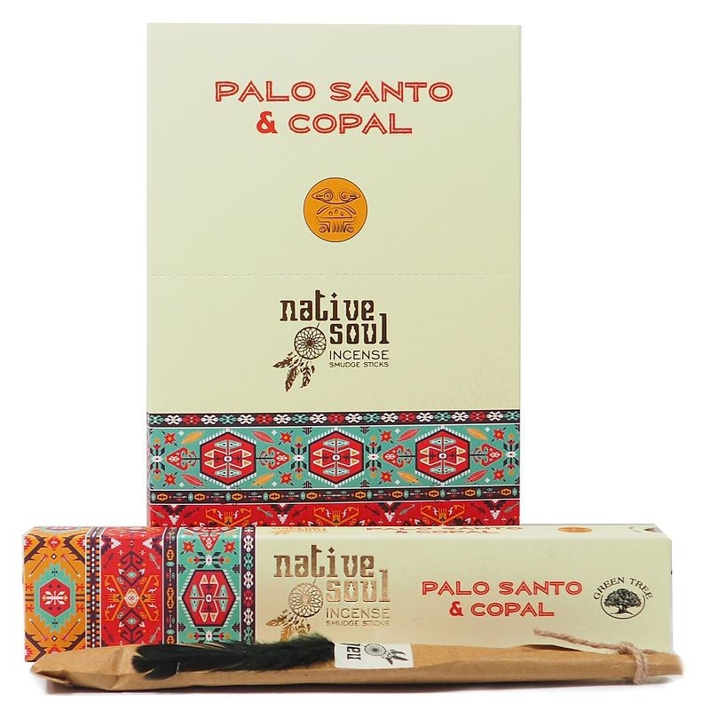 12 Packungen Palo Santo & Copal (Native Soul)