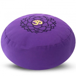 Meditatiekussen - OM Lotus (violet)