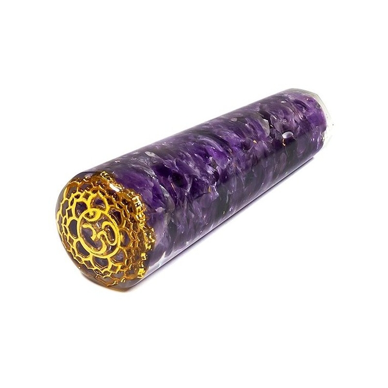 Orgonit Massagestab Sahasrara Amethyst