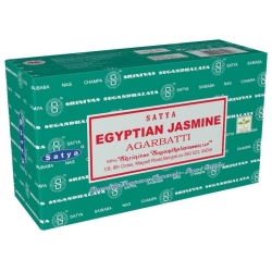12 pakjes Egyptian Jasmine wierook (Satya GT)
