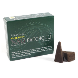 Golden Nag Patchouli Räucherkegel