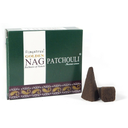 Golden Nag Patchouli Räucherkegel