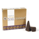 Golden Nag Chandan cone incense