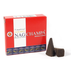 Cônes d'encens Golden Nag Champa