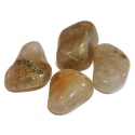 Rutile quartz stone (tumbled)
