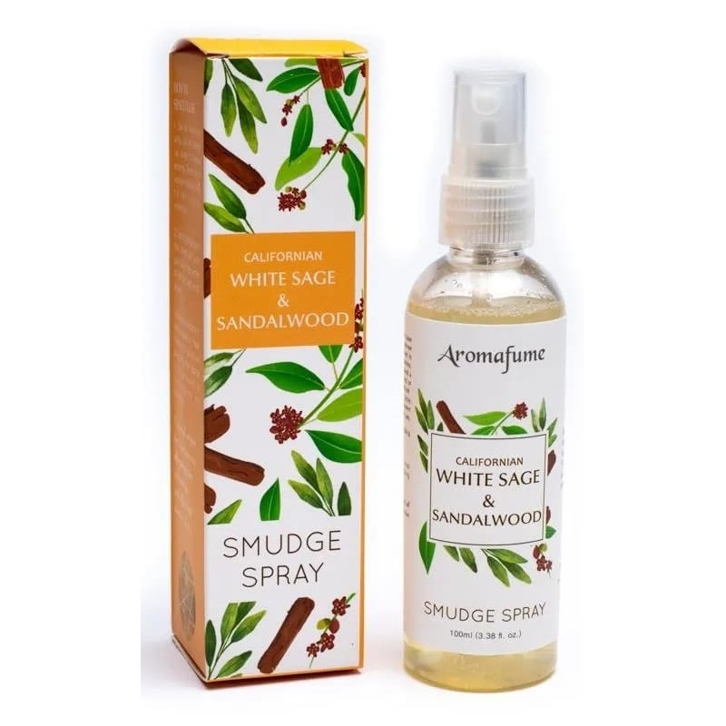 Smudge spray Witte Salie & Sandelhout Aromafume