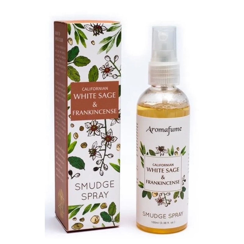 Smudge spray Witte Salie & Frankincense Aromafume