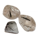 Tourmaline quartz stone (tumbled)