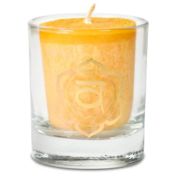 Votive scented candle 2nd chakra in gift box