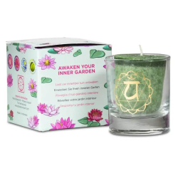 Bougie parfumée 4er chakra Anahata