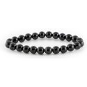 Bracelet de tourmaline noire 8mm