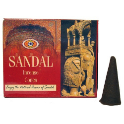 Encens de cône de sandale (Darshan)