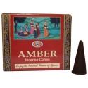 Amber kegel wierook (Darshan)