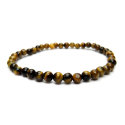 Bracelet Oeil de tigre 4mm