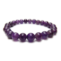 Amethyst bracelet 8mm