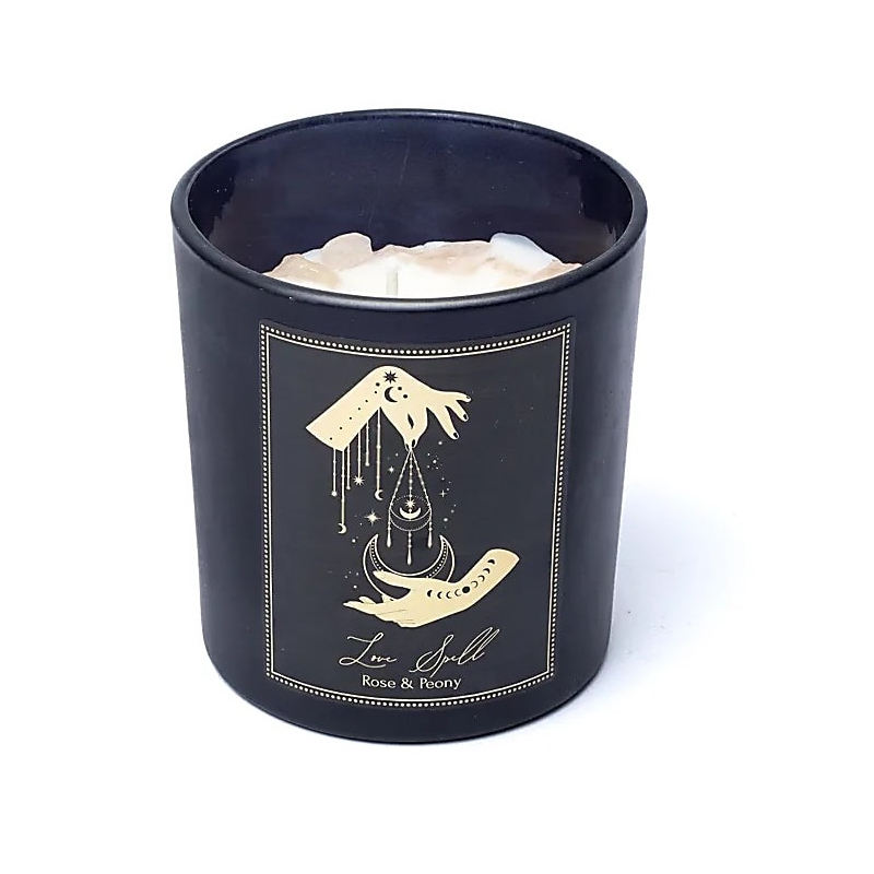 Love Spell manifestation candle in glass (20 hours)