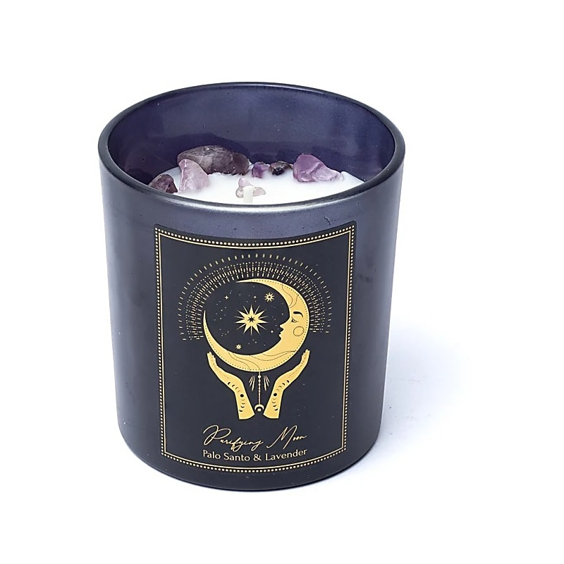 Purifying Moon manifestation candle in glass (20 hours)