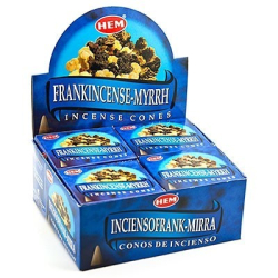 Encens de cône Frankincense-Myrrhe (HEM)