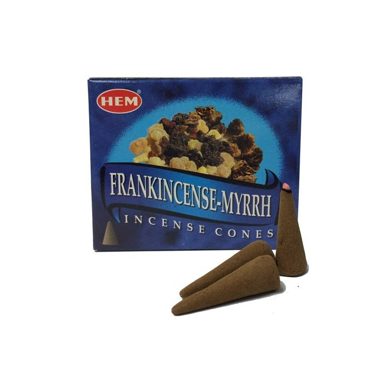 Encens de cône Frankincense-Myrrhe (HEM)