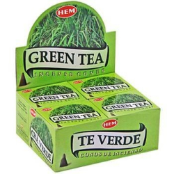 Green Tea cone incense (HEM) 